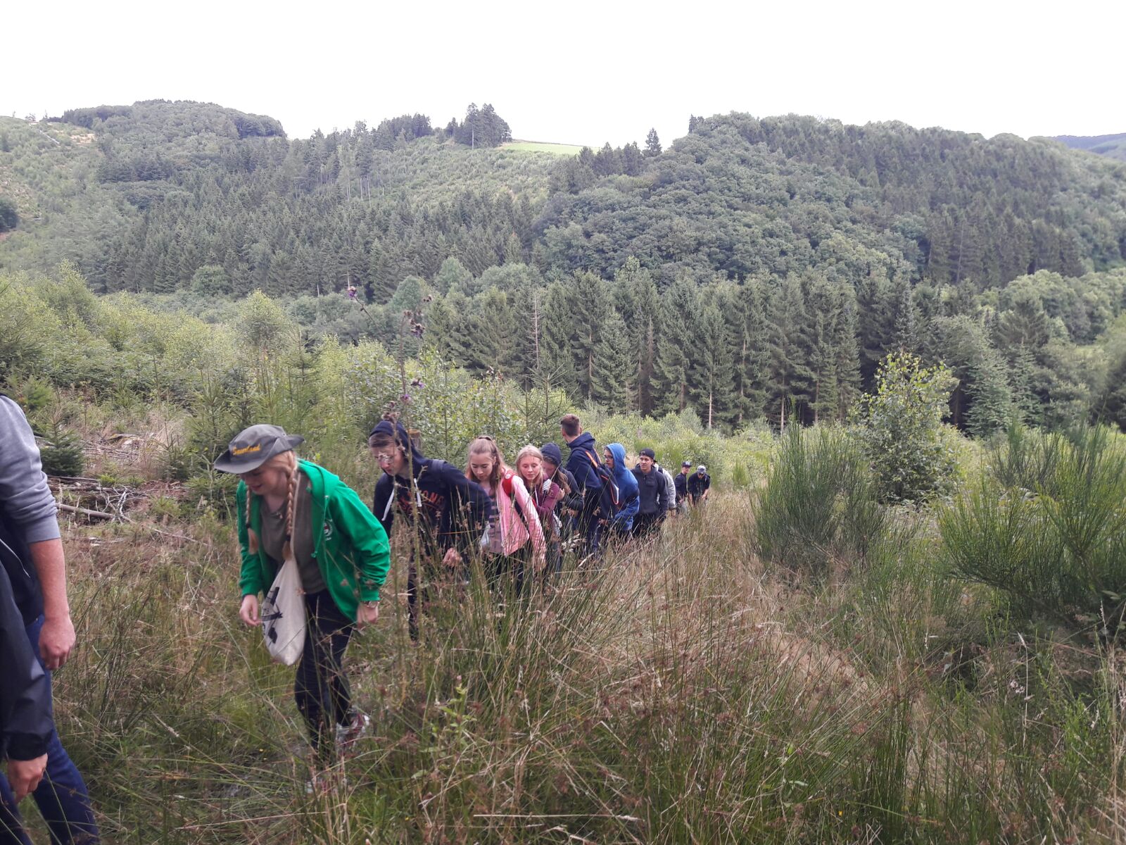Outdoortag / 2 ältesten Jungen/Mädchen